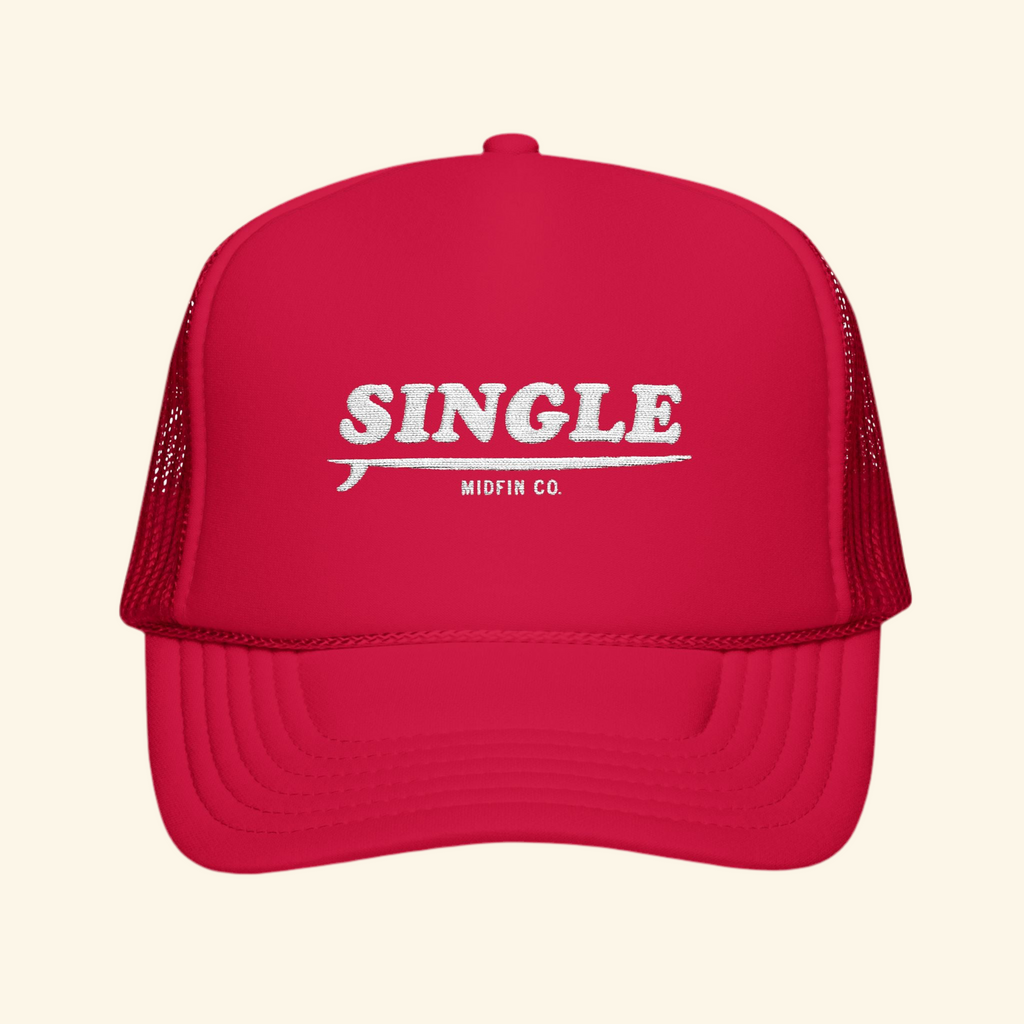 SINGLEfin Trucker Hat