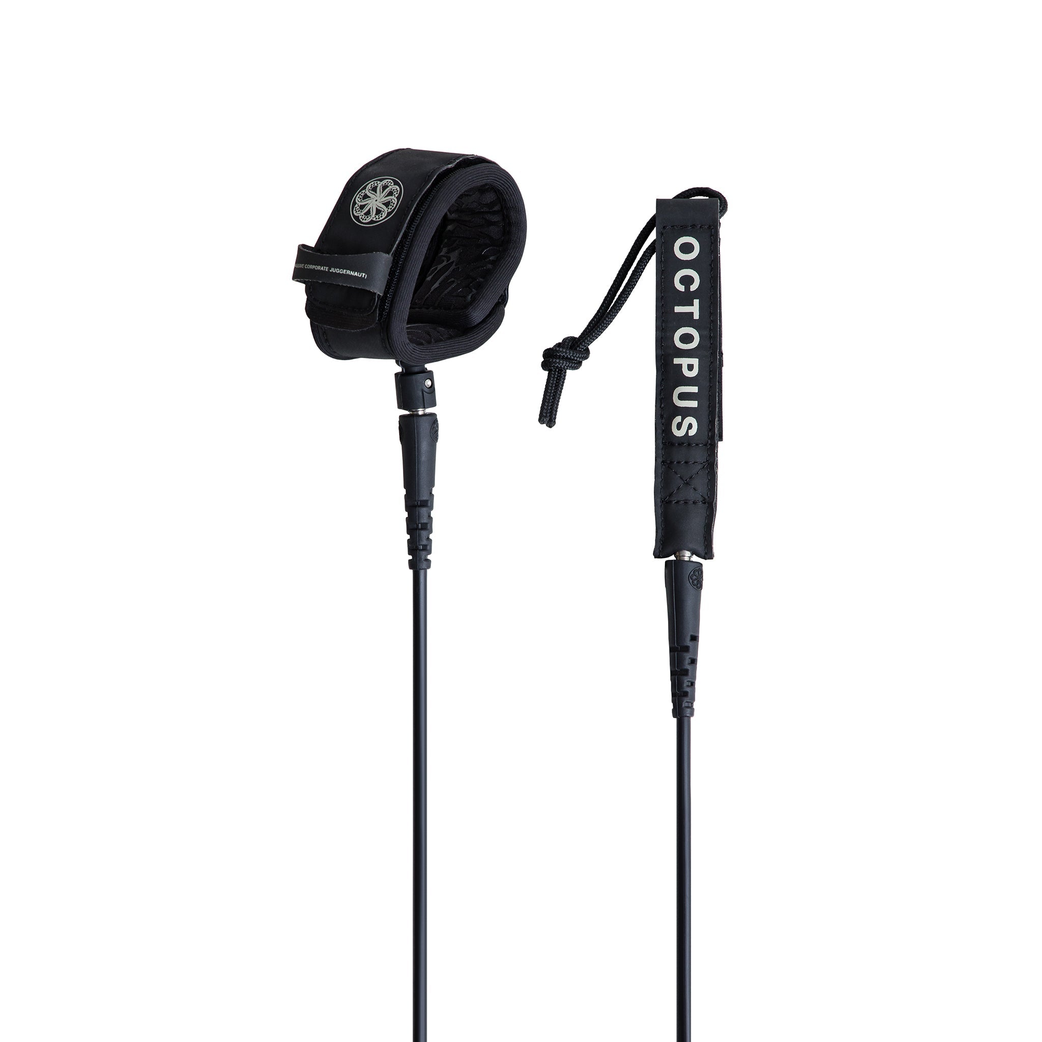 MISSION: CONTROL 6FT SURF LEASH - BLACK