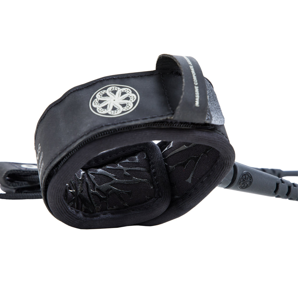 MISSION: CONTROL 6FT SURF LEASH - BLACK