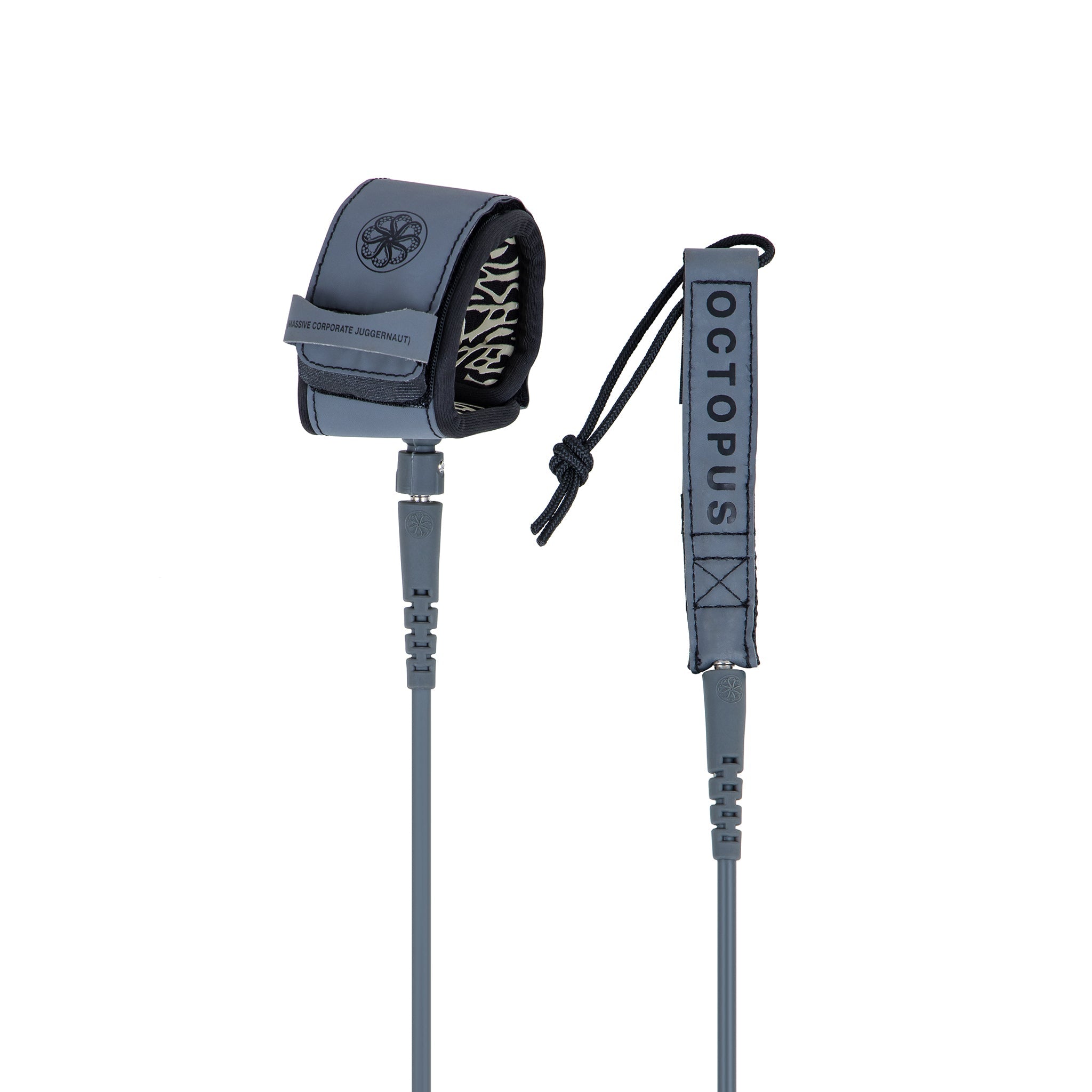 Mission: Control 7ft Surf Leash - Grey